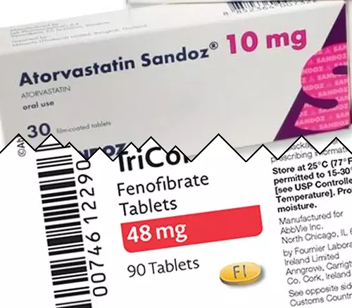 Atorvastatin vs Tricor