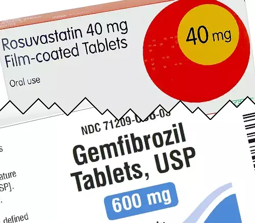 Rosuvastatin vs Gemfibrozil